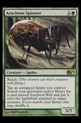 Magic the Gathering: 2012 Core Set (Base Set) card 162 Arachnus Spinner