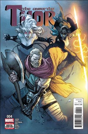 Unworthy Thor issue 4 Olivier Coipel Cover