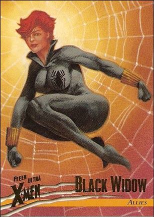 1996 Fleer Ultra X-Men: Wolverine (Base Set) card 44 Black Widow