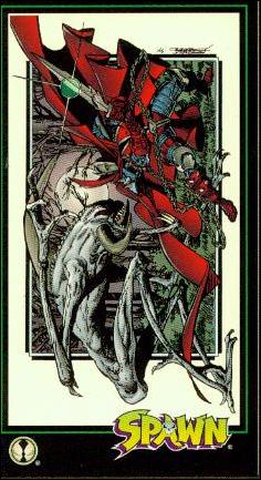Spawn: Widevision (Base Set) card 82 To the Death!