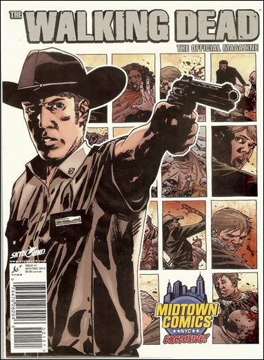 Walking Dead: The Official Magazine issue 1-F Midtown Comics "Rick" Cover