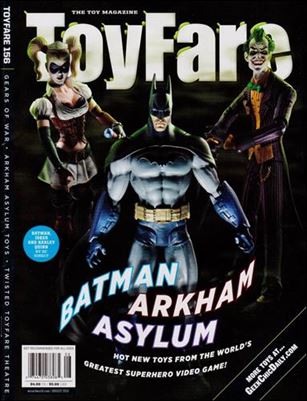 Toyfare: The Toy Magazine issue 156 Batman Arkham Cover