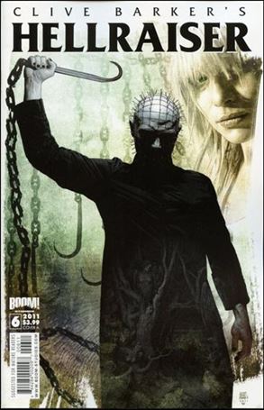 Clive Barker's Hellraiser (2011) issue 6 Tim Bradstreet Cover
