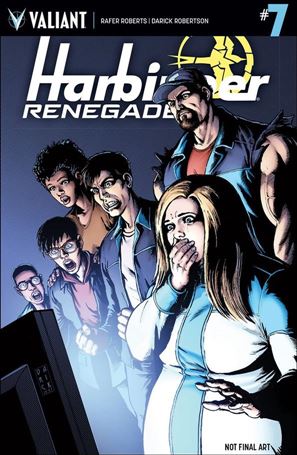 Harbinger: Renegade issue 7 Darick Robertson Cover