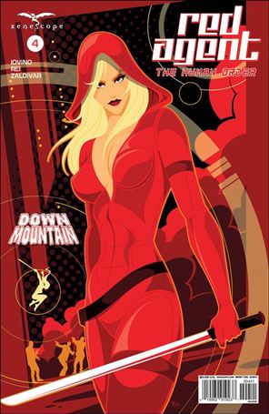 Red Agent: The Human Order issue 4-D Mike Mahle Cover