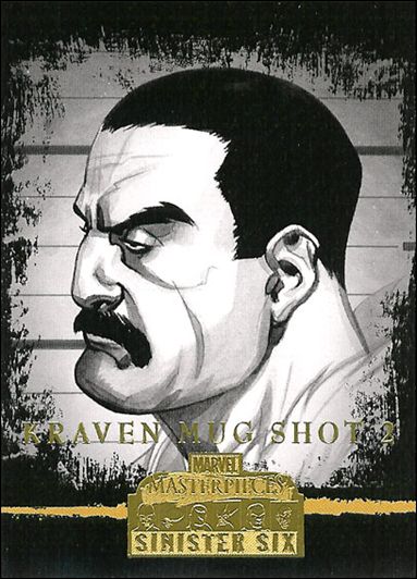 2008 Marvel Masterpieces: Series 3 (Base Set) card 81 Kraven Mug Shot 2