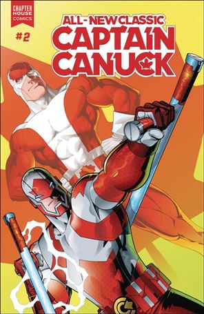 All-New Classic Captain Canuck issue 2-B Jean-Claude St. Aubin Cover