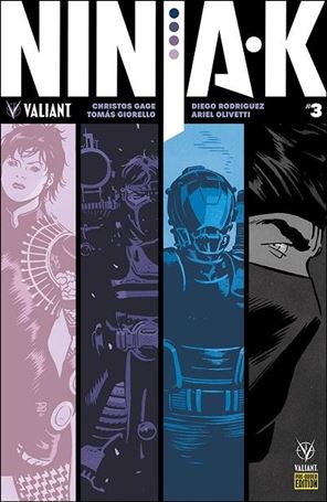 Ninja-K issue 3-E Pre-Order Edition