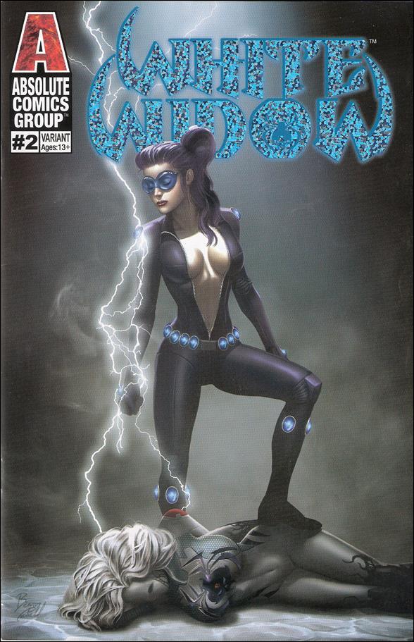 White Widow issue 2-D Benny Powell "Beating Pulse" Cover