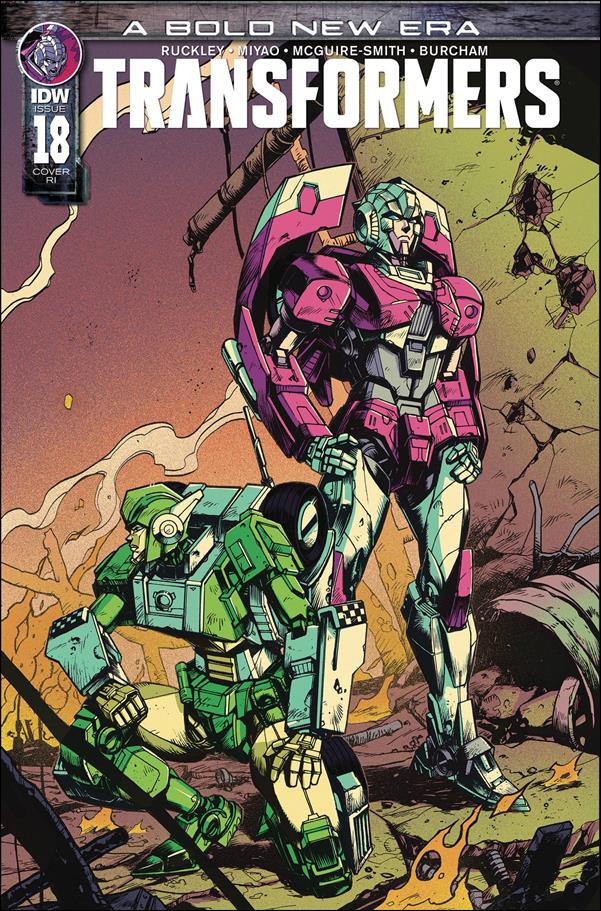 Transformers (2019) issue 18-C Kei Zama 1:10 Cover