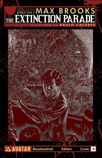Extinction Parade issue 4-D Bloodwashed Cover 1:3