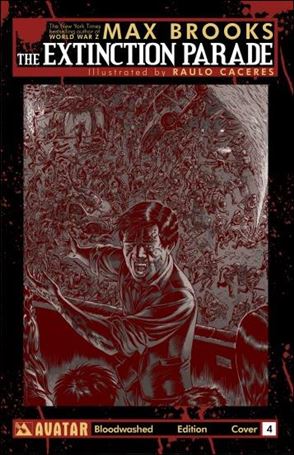 Extinction Parade issue 4-D Bloodwashed Cover 1:3