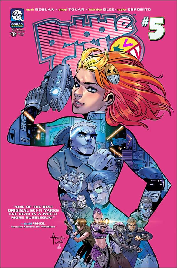BubbleGun (2017) issue 5 Angel Tovar Standard Cover