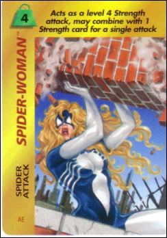 Marvel OverPower (Base Set) card nn202 Spider-Woman: Spider Attack