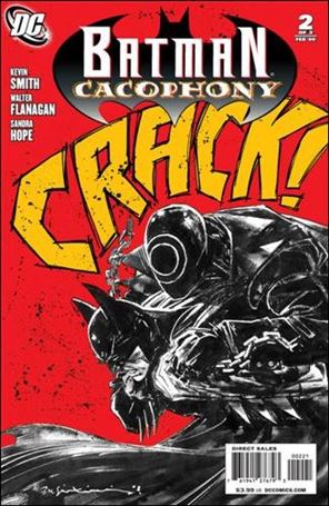 Batman Cacophony issue 2-B Bill Sienkiewicz 1:25 Cover