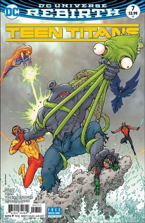Teen Titans (2016) issue 7-B Chris Burnham Cover