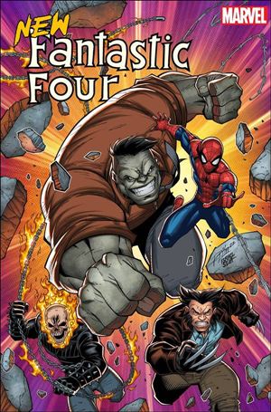 New Fantastic Four issue 1-B Ron Lim Cover