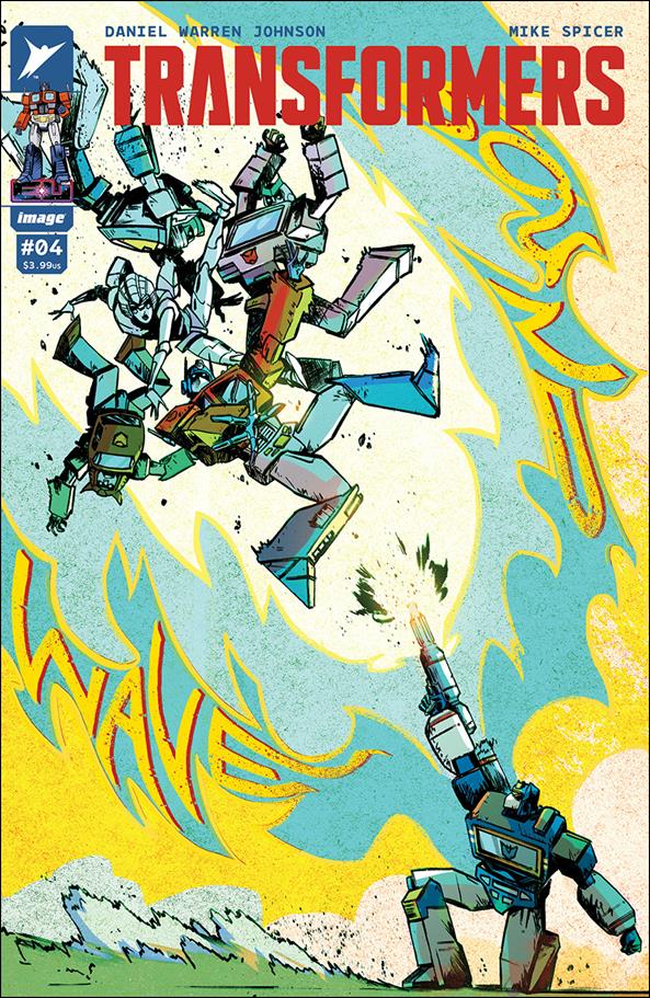 Transformers (2023) issue 4-D  Sanford Greene 1:25 Cover