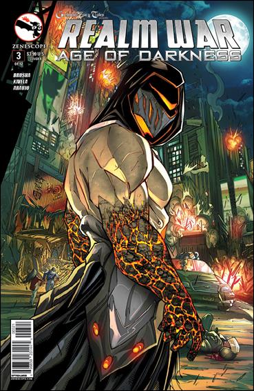 Grimm Fairy Tales Presents Realm War: Age of Darkness issue 3-B Giuseppe Cafaro Cover