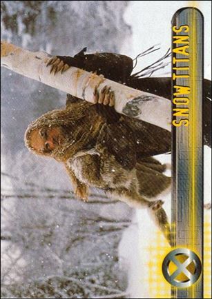 X-Men: The Movie (Base Set) card 24 Snow Titans