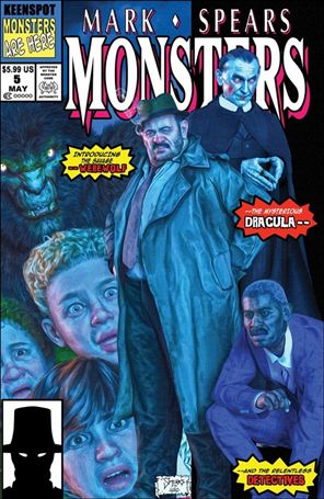 Mark Spears Monsters issue 5.00-D Mark Spears Homage Cover