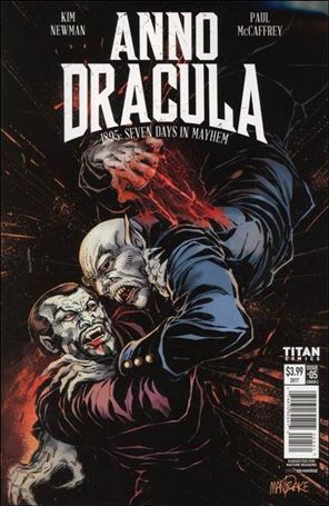 Anno Dracula: 1895 Seven Days In Mayhem issue 5-C Tom Mandrake Cover