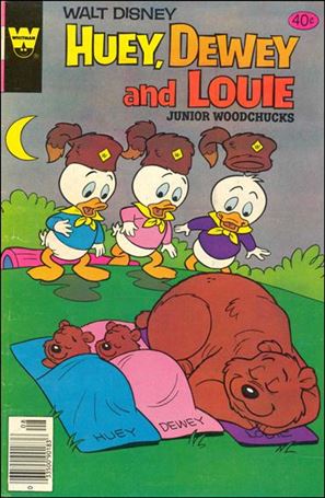 Walt Disney Huey, Dewey and Louie: Junior Woodchucks  issue 58-B Whitman Cover