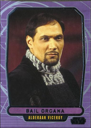 Star Wars Galactic Files (Base Set) card 43 Bail Organa Alderaan Viceroy