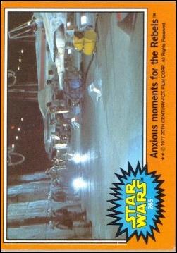 Star Wars: Series 5 (Base Set) card 265 Anxious moments for the Rebels