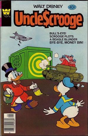 Walt Disney's Uncle Scrooge issue 167-B Whitman Cover