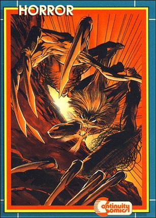 Continuity Comics (Promo) card 14 Horror