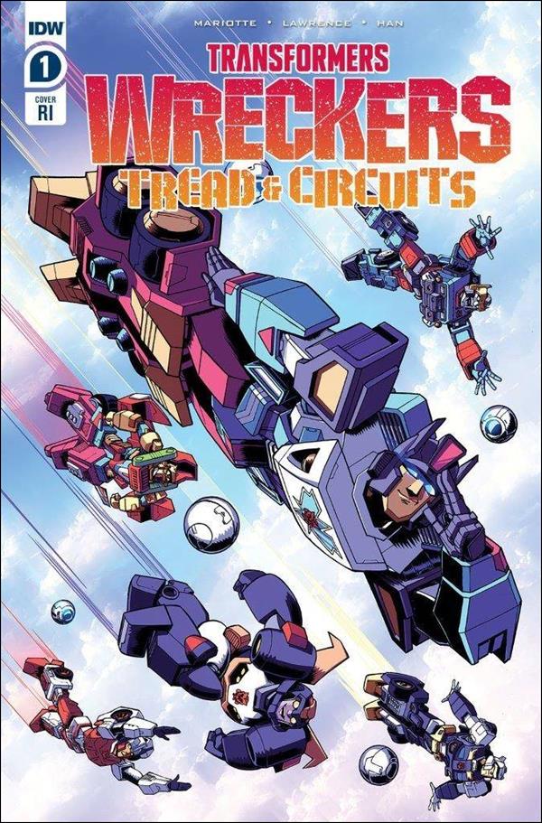 Transformers: Wreckers - Tread & Circuits issue 1-C Nick Robles 1:10 Cover
