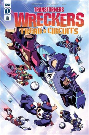 Transformers: Wreckers - Tread & Circuits issue 1-C Nick Robles 1:10 Cover