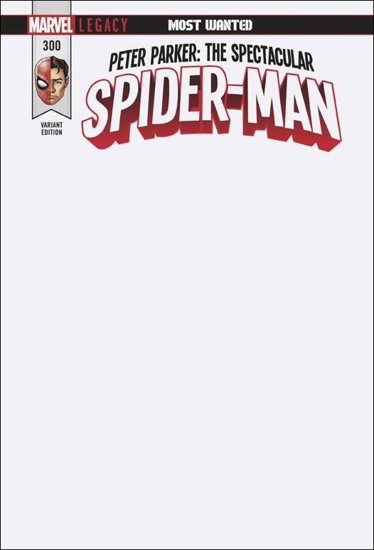 Peter Parker: The Spectacular Spider-Man issue 300-D Blank/Sketch Cover