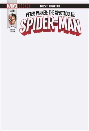 Peter Parker: The Spectacular Spider-Man issue 300-D Blank/Sketch Cover