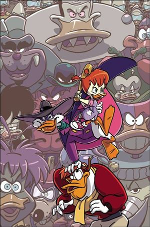 Darkwing Duck (2025) issue 1-G Tad Stones Foil Virgin Cover
