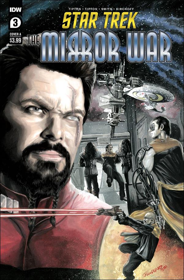 Star Trek: The Mirror War issue 3 J.K. Woodward Cover