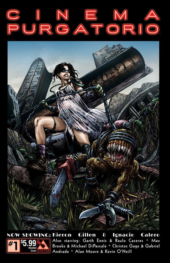 Alan Moore's Cinema Purgatorio issue 1-D Modded Cover
