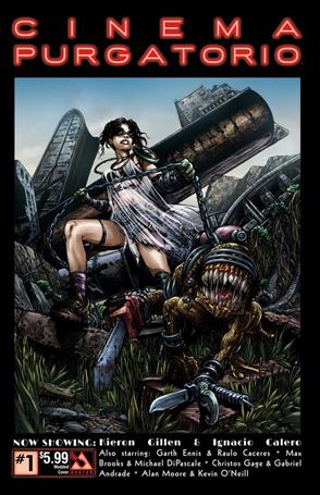 Alan Moore's Cinema Purgatorio issue 1-D Modded Cover