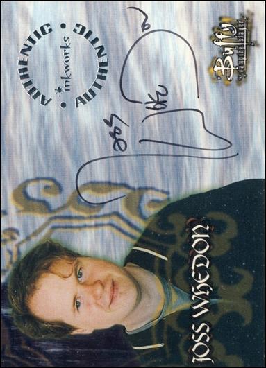 Buffy the Vampire Slayer: Season One (Autograph Subset) card A1 Joss Whedon