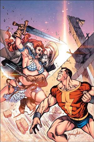 Red Sonja: The Superpowers issue 2-M Sergio Davila 1:25 Virgin Cover