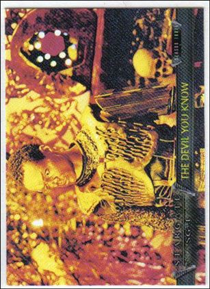 Stargate SG-1 Premiere Edition (Base Set) card 60 The Devil You Know