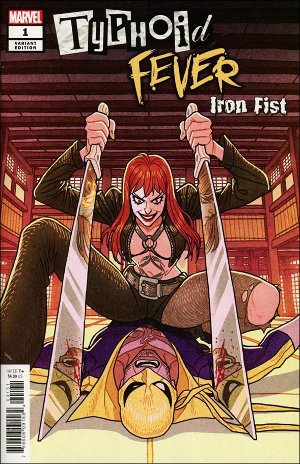 Typhoid Fever: Iron Fist issue 1-C Afu Chan Cover