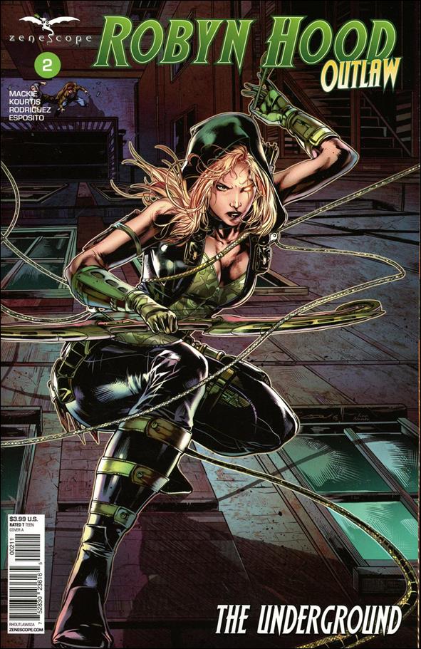 Robyn Hood: Outlaw issue 2 Caanan White Cover