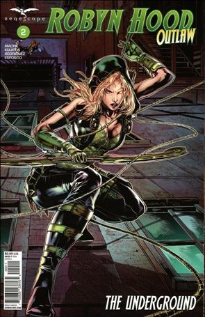 Robyn Hood: Outlaw issue 2 Caanan White Cover