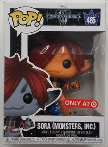 POP! Games figure '485'-B Sora (Monster's Inc.) Flocked Target Exclusive 
