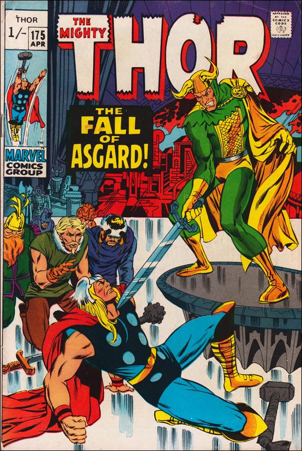 Thor (1966) issue 175-B UK Price Cover