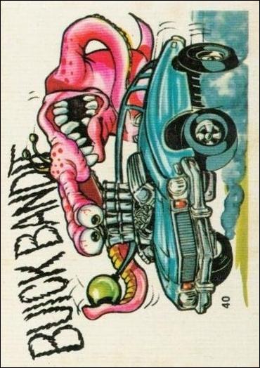 Fantastic Odd Rods: Series 2 (Base Set) card 40 Buick Bandit