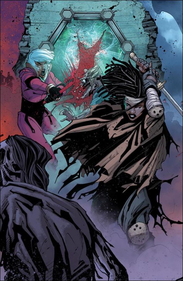 Antarctica issue 4-C Giuseppe Cafaro TWD 20th Anniversary Cover