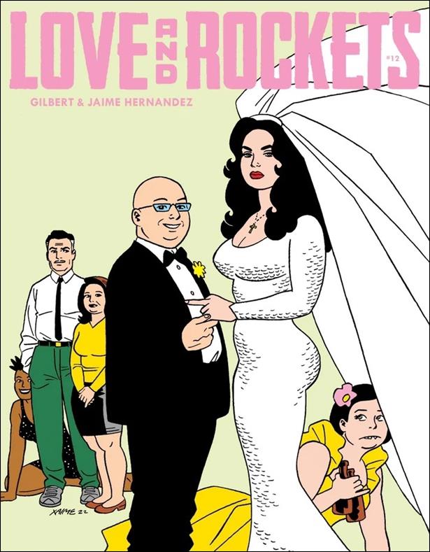 Love and Rockets (2016) issue 12-B Jaime Hernandez Cover